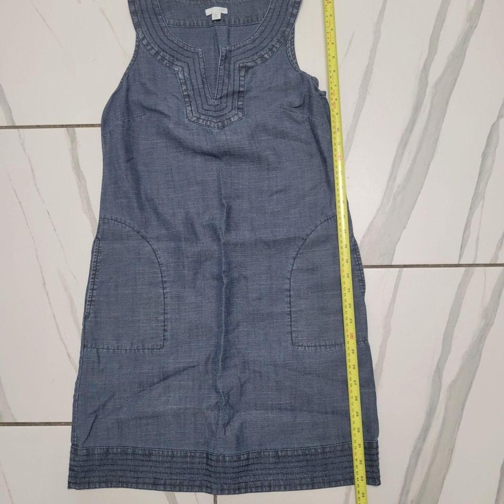 Vintage  y2k J Jill Denim Slip dress XS